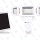 Westinghouse 2000 Lumen Triple Head Solar Security Light | $20 | Walmart